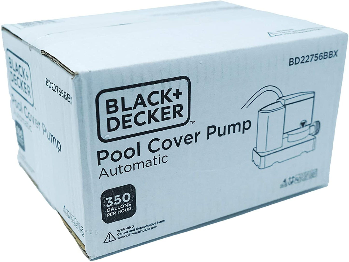 Black & Decker 350 GPH Automatic Pool Cover Pump