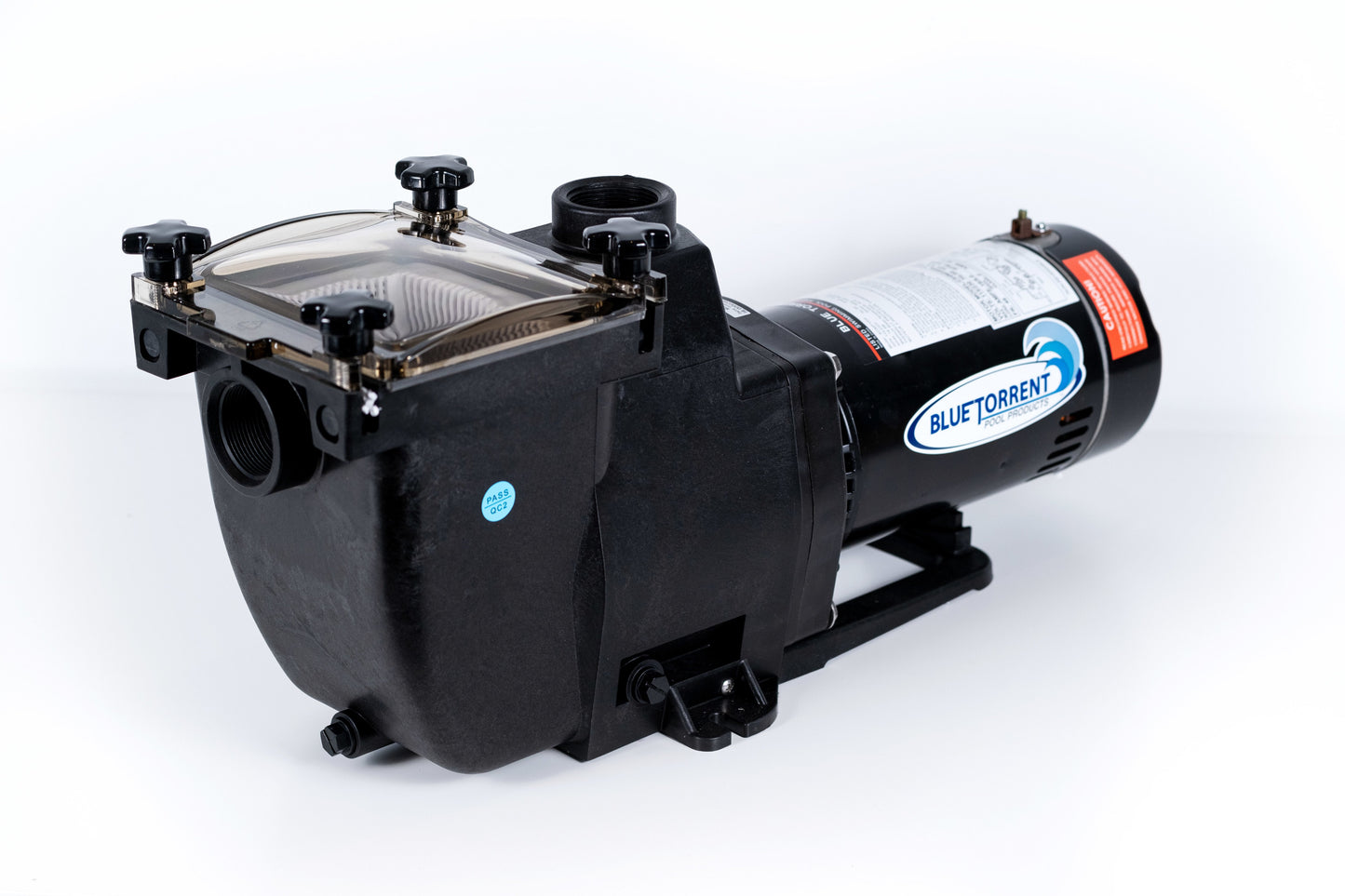 1 HP Blue Torrent Typhoon 48 Frame In Ground Pump Drops In For Hayward Super Plumbing