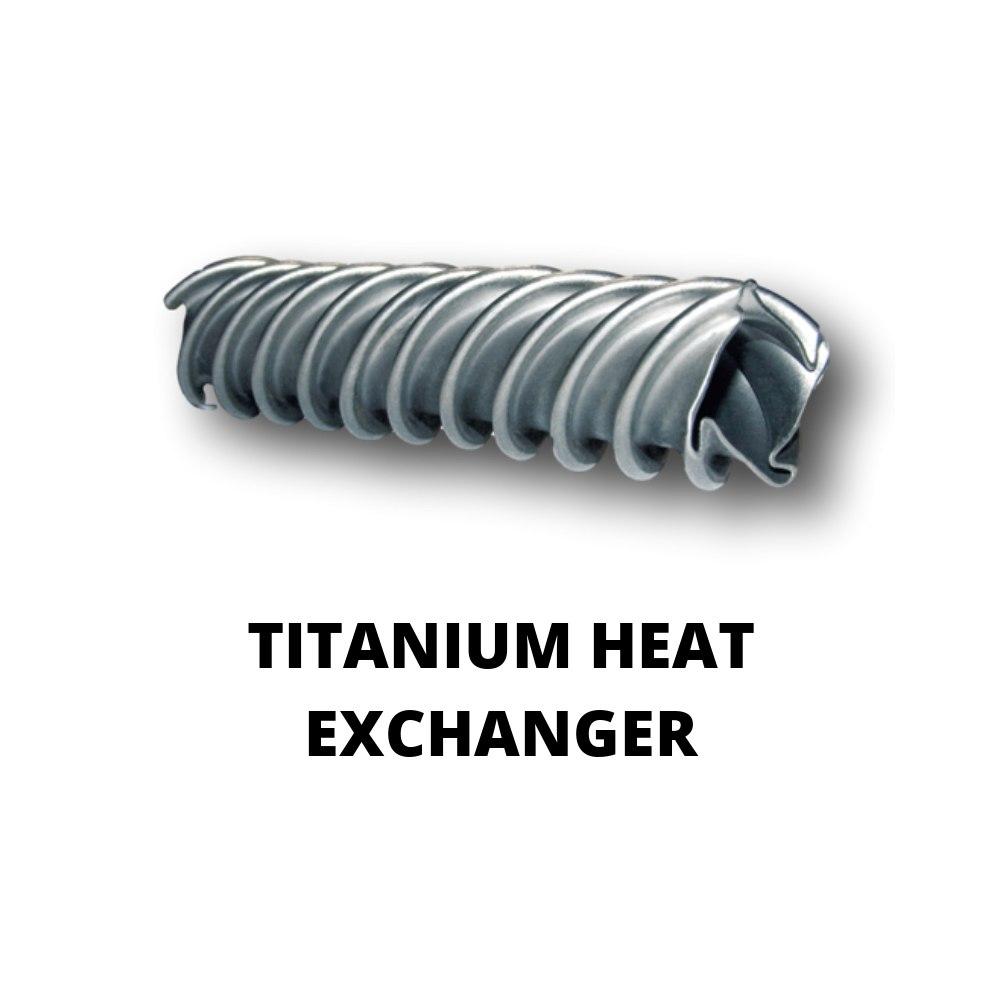 Energy-Saving ComforTemp Pool Heat Pump 80,000 BTU to Heat 15,000 Gallons with Ten Year Warranty