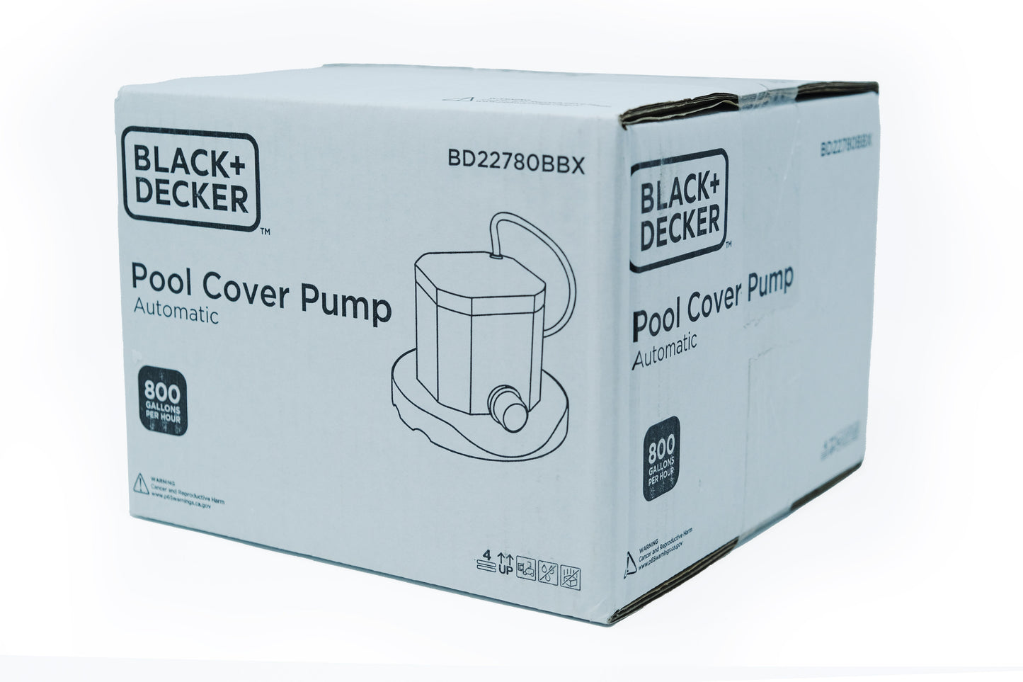 Black & Decker 800 GPH Automatic Pool Cover Pump