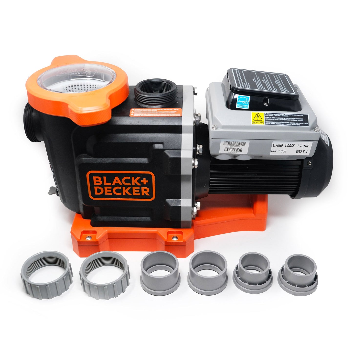 Black & Decker 1.5HP Energy Star Variable Speed Inground Swimming Pool Pump (Qualifies for Utility Rebates)